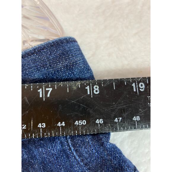 Avirex Dark Wash Blue Denim Mens Size 36x7 *READ* - Picture 5 of 12